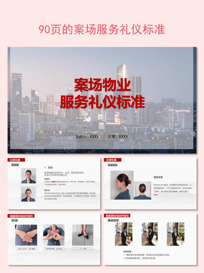案场物业服务礼仪标准培训 塑造高端品牌形象的关键